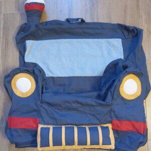 Pottery Barn Kids Anywhere Chair Train Slipcover Only mono removed